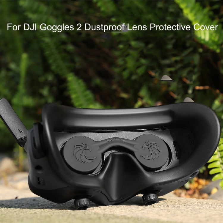 For DJI Goggles 2 Sunnylife AT-BHT565 Dustproof Lens Protective Cover VR Glasses Silicon Cover Reluova