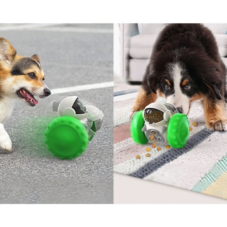 087DT Swing Car Pet Food Leaker Without Electric Tumbler Puzzle Balance Car Dog Toy - Reluova