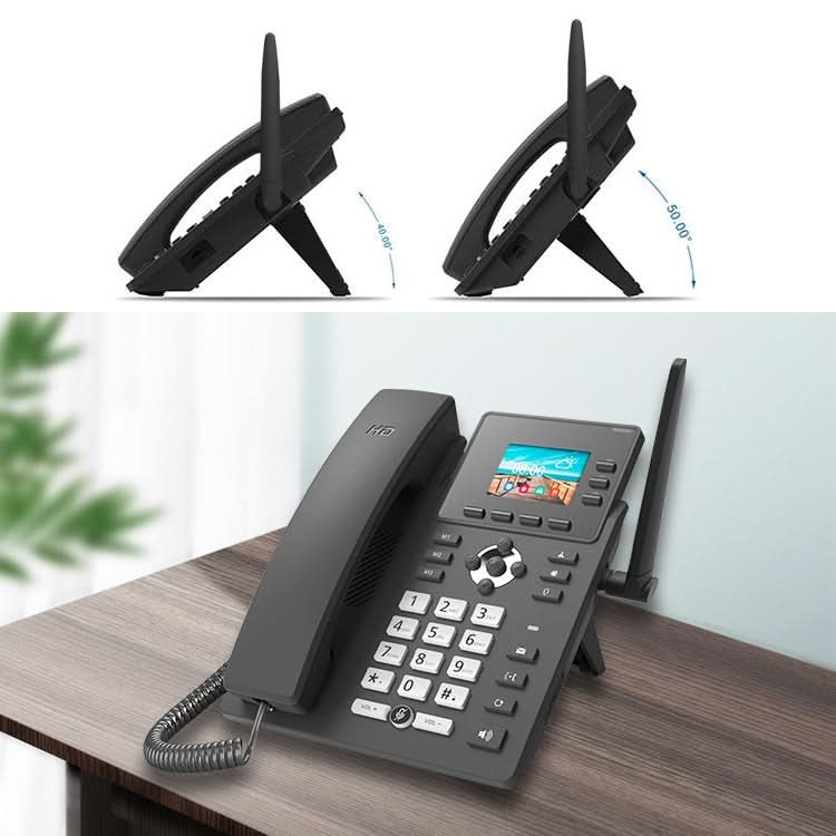 S01 Smart VOIP Network Phone 4G Full Netcom SIP Audio ConferenceBusiness Office Wireless Fixed Landline