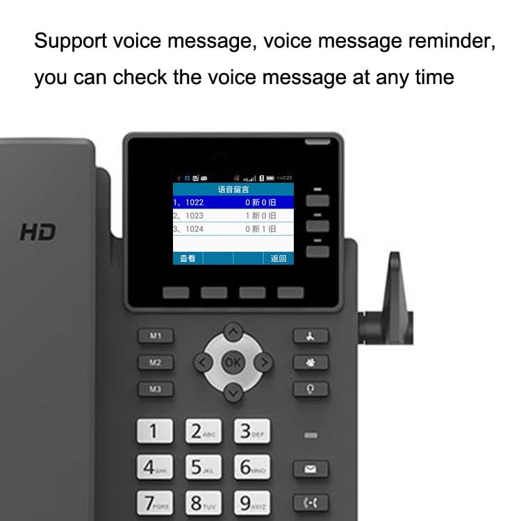 S01 Smart VOIP Network Phone 4G Full Netcom SIP Audio ConferenceBusiness Office Wireless Fixed Landline