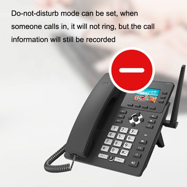 S01 Smart VOIP Network Phone 4G Full Netcom SIP Audio ConferenceBusiness Office Wireless Fixed Landline