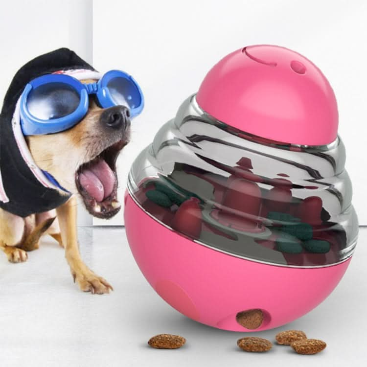 056DT Puzzle Training Pet Food Leakage Toy Tumbler Ball Dog Toy - Reluova