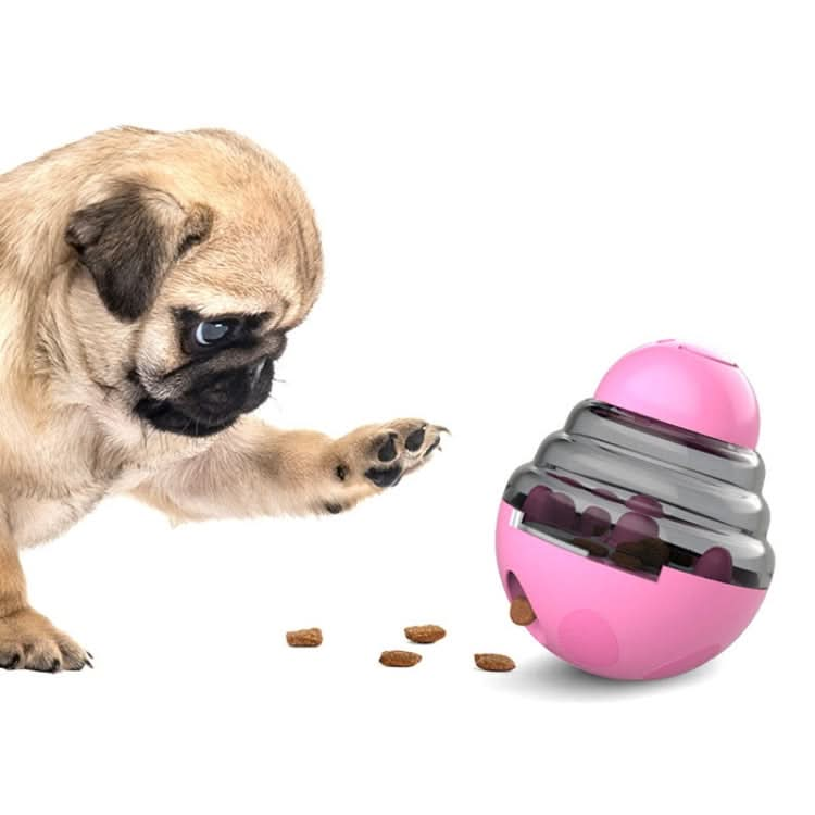 056DT Puzzle Training Pet Food Leakage Toy Tumbler Ball Dog Toy - Reluova