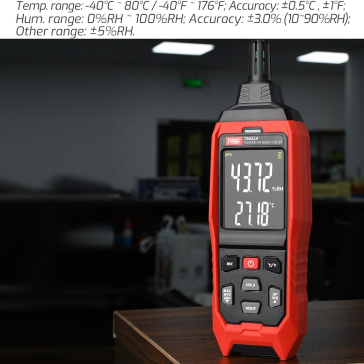 Temperature Humidity Meter Digital Dew Point Thermometer Reluova