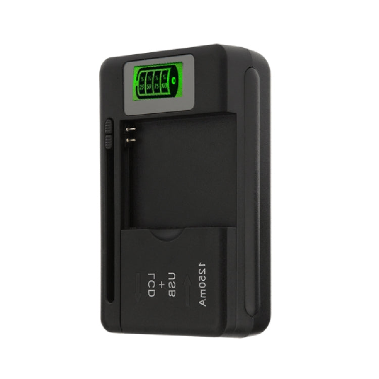 SS-5 Universal Cell Phone Battery Charger With USB Output & LCD Display, US Plug My Store