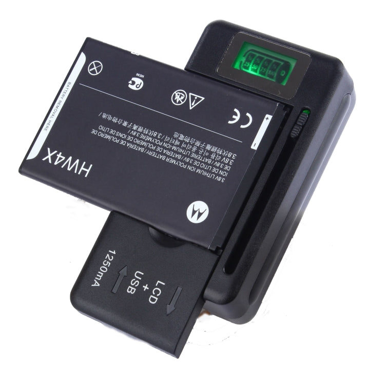 SS-5 Universal Cell Phone Battery Charger With USB Output & LCD Display, US Plug My Store