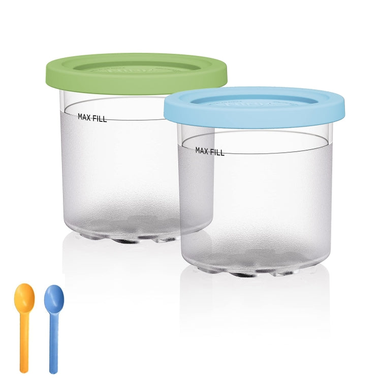 For Ninja NC299AMZ NC300 Ice Cream Storage Containers with Lids