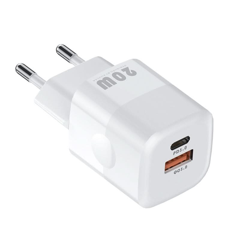 KUULAA KL-CD59 20W USB + USB-C / Type-C Dual-port Charging Head