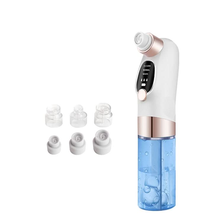 2112-A Water Circulation Pore Vacuum Cleaner Blackhead Remover With 6 Suction Heads-Reluova