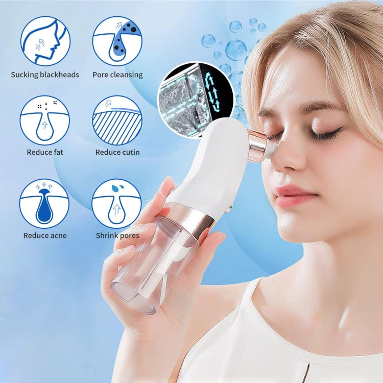 2112-A Water Circulation Pore Vacuum Cleaner Blackhead Remover With 6 Suction Heads