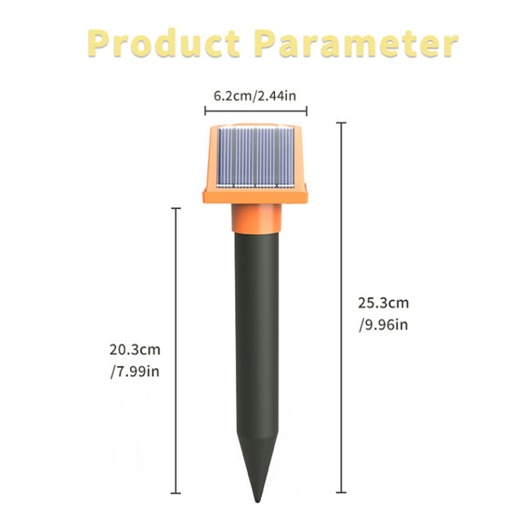 SJZ057 Outdoor IP66 Waterproof Solar Ultrasonic Rat Repeller Orchard Ultrasonic Animal Repeller My Store