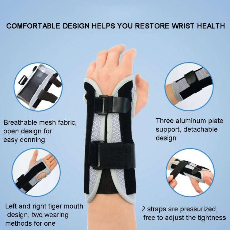 Breathable Wrist Support Splint Wrist Brace Protector Band Arthritis Carpal Tunnel Hand Sprain Tendinitis Wristband Reluova