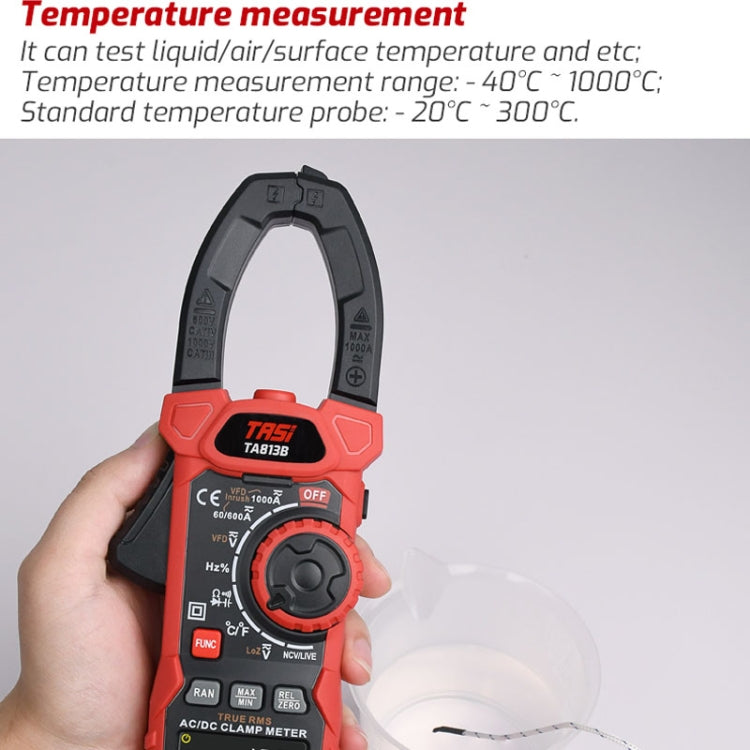 Clamp Meter High Accuracy AC DC Voltage Ammeter Reluova