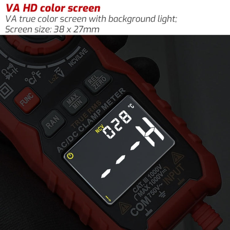 Clamp Meter High Accuracy AC DC Voltage Ammeter