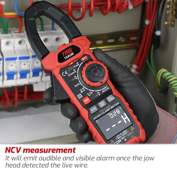 Clamp Meter High Accuracy AC DC Voltage Ammeter Reluova