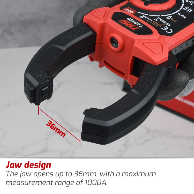 Clamp Meter High Accuracy AC DC Voltage Ammeter Reluova