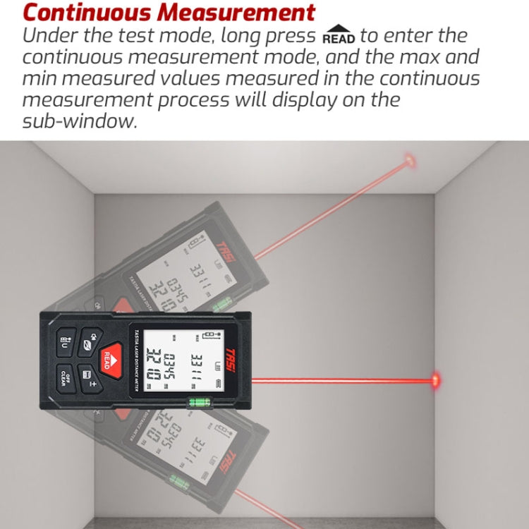 Laser Handheld Distance Measuring Room Infrared Measuring Instrument Reluova