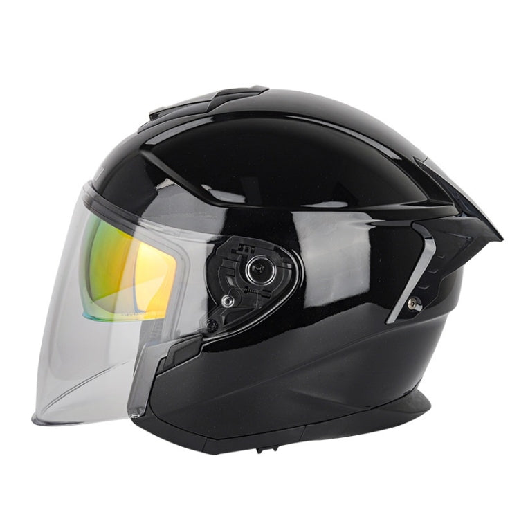 SOMAN Motorcycle Electric Bicycle Dual Lens Riding Helmet, Series 1