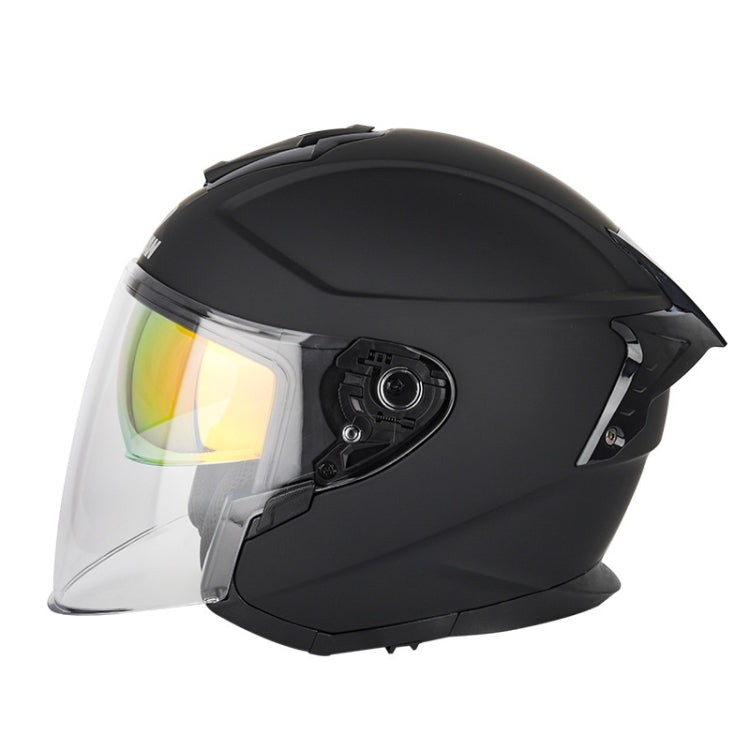 SOMAN Motorcycle Electric Bicycle Dual Lens Riding Helmet, Series 1