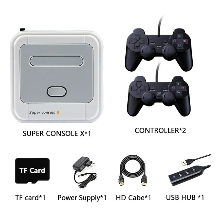 Wired 4K HD 3D Double Game Console Box, UK Plug Reluova