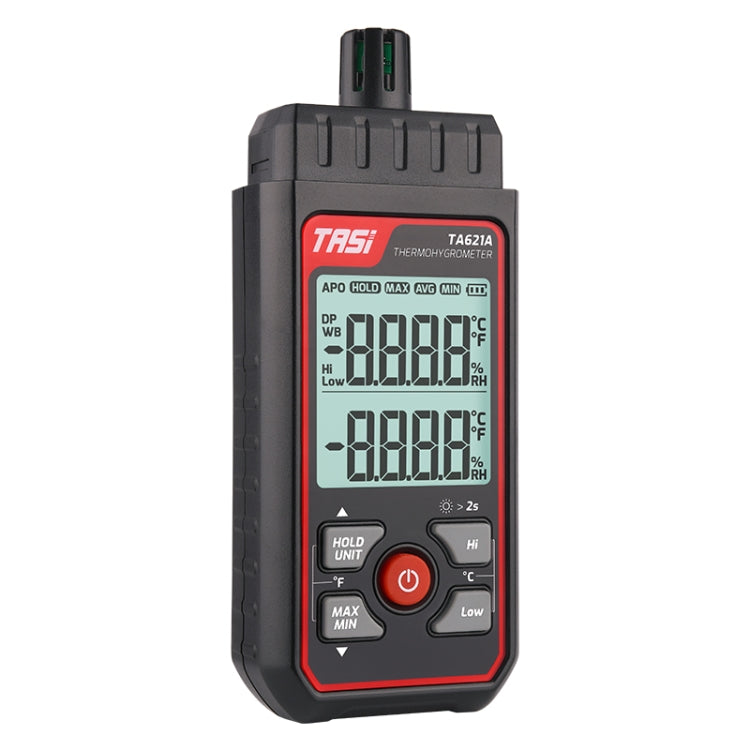 TASI TA621A Digital Dew Point Thermometer Ambient Temperature Humidity Gauge Reluova