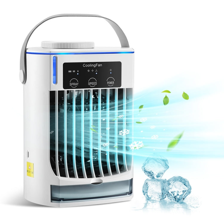 CF008 Mini Household Humidification Spray Air Cooler USB Plug-in Portable Air Conditioner Fan Reluova