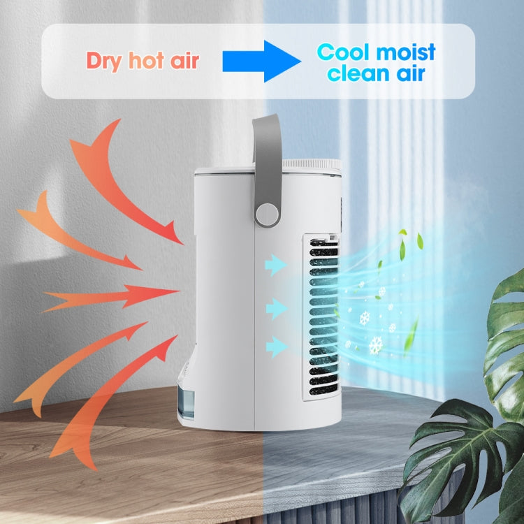 CF008 Mini Household Humidification Spray Air Cooler USB Plug-in Portable Air Conditioner Fan Reluova