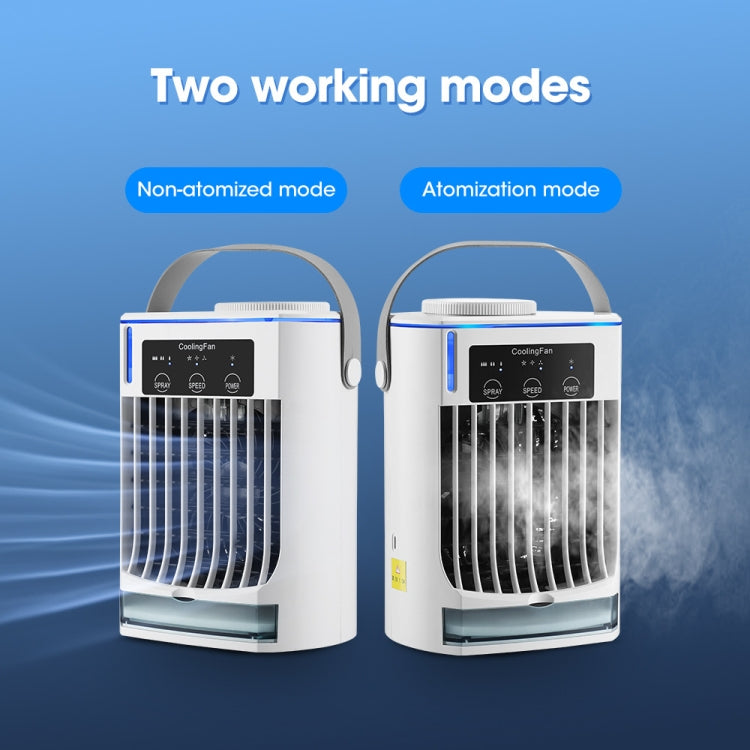 CF008 Mini Household Humidification Spray Air Cooler USB Plug-in Portable Air Conditioner Fan Reluova