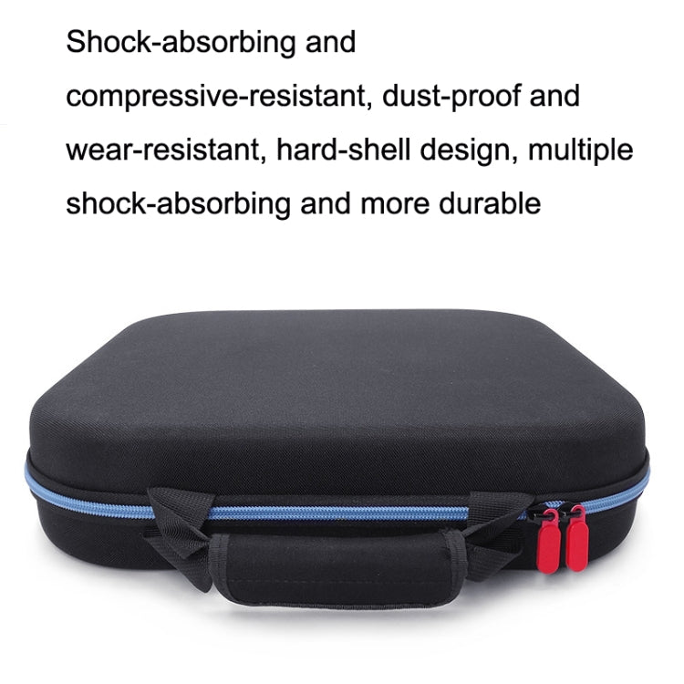 For Nintendo Switch Double Fitness Ring Storage Bag EVA Portable Hard Shell Host Package Accessories