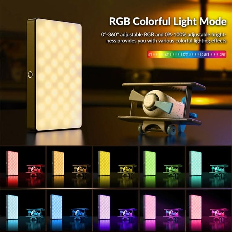 APEXEL APL-FL07 Small RGB Full Color Photography LED Portable Fill Light My Store