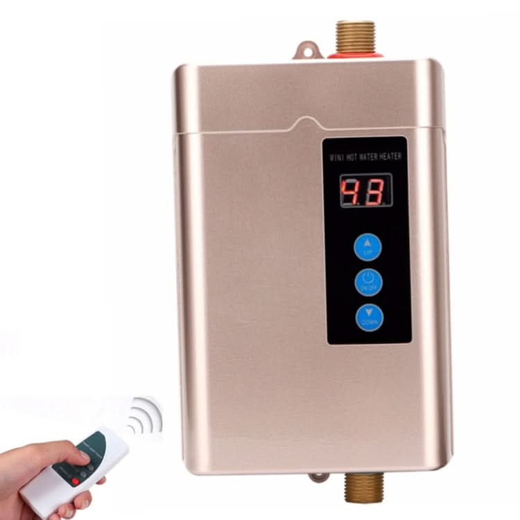 Electric Water Heater With Remote Control Adjustable Temperate Reluova