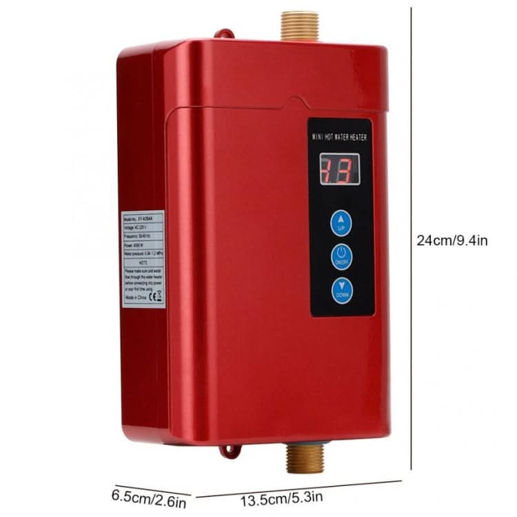 Electric Water Heater With Remote Control Adjustable Temperate Reluova