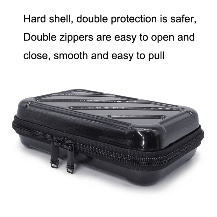 For Nintendo Switch Double Fitness Ring Storage Bag EVA Portable Hard Shell Host Package Accessories