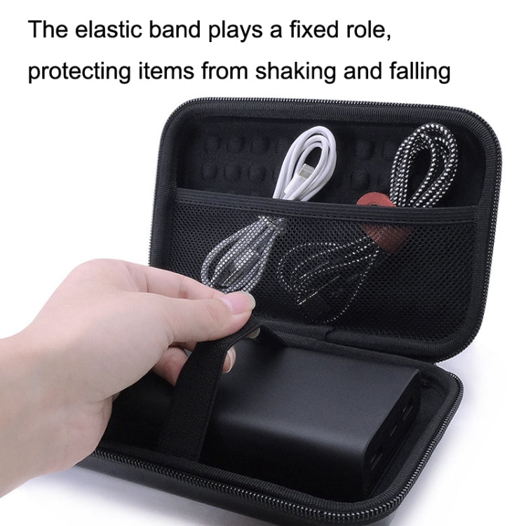 For Nintendo Switch Double Fitness Ring Storage Bag EVA Portable Hard Shell Host Package Accessories