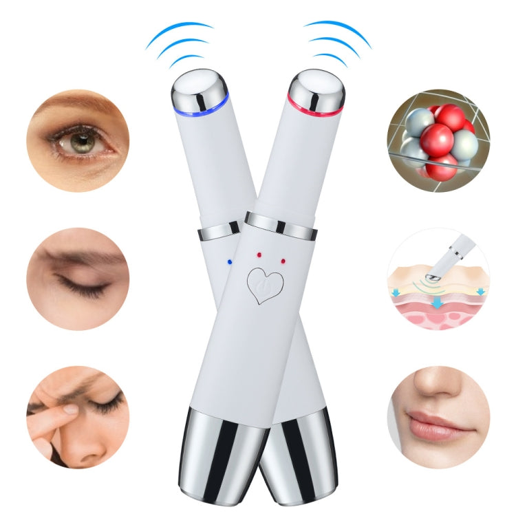 12335 Eye Vibration Heating Massage Pen Removing Eye Wrinkle and Importing Massager Beauty Instruments