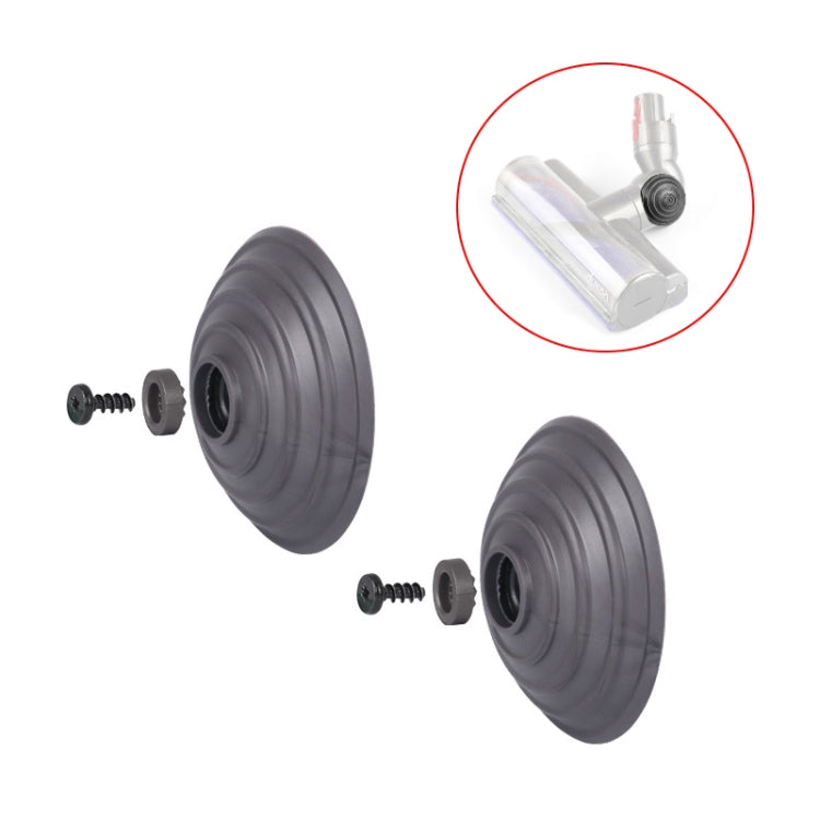 For Dyson V6 V7 V8 V10 V11 V12 Vacuum Cleaner V-Ball Wheels of Direct Drive Cleaner Head Reluova