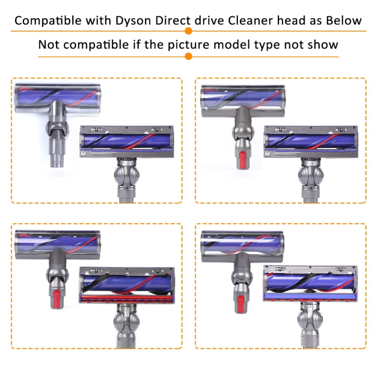 For Dyson V6 V7 V8 V10 V11 V12 Vacuum Cleaner V-Ball Wheels of Direct Drive Cleaner Head