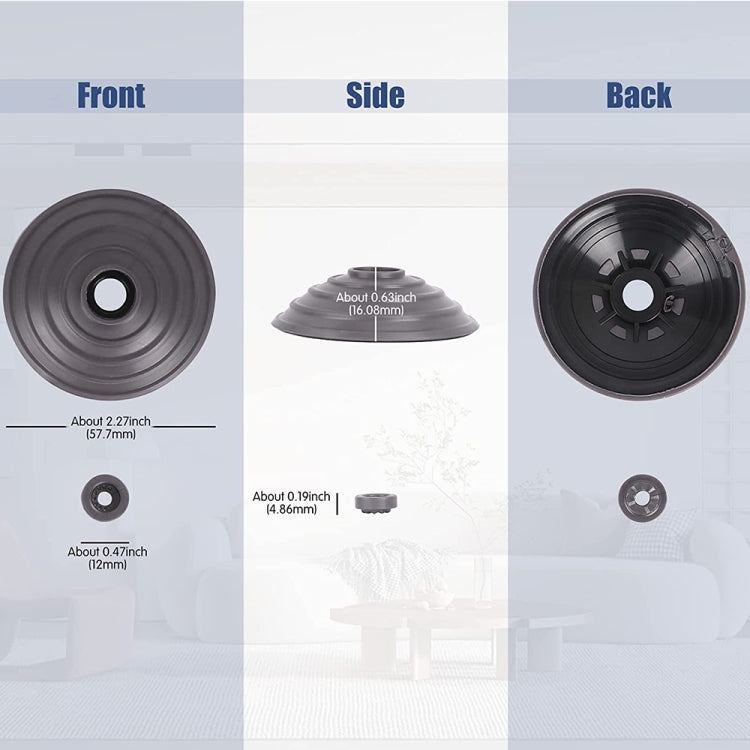 For Dyson V6 V7 V8 V10 V11 V12 Vacuum Cleaner V-Ball Wheels of Direct Drive Cleaner Head Reluova