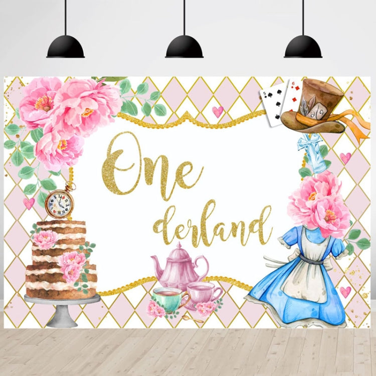 Tea Party Tea Cup Teapot Birthday Backdrop Cloth My Store