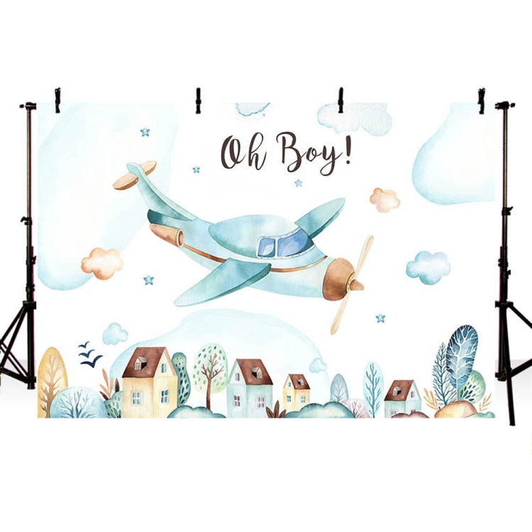 Aircraft Theme Birthday Background Cloth Party Decoration Photography Background My Store