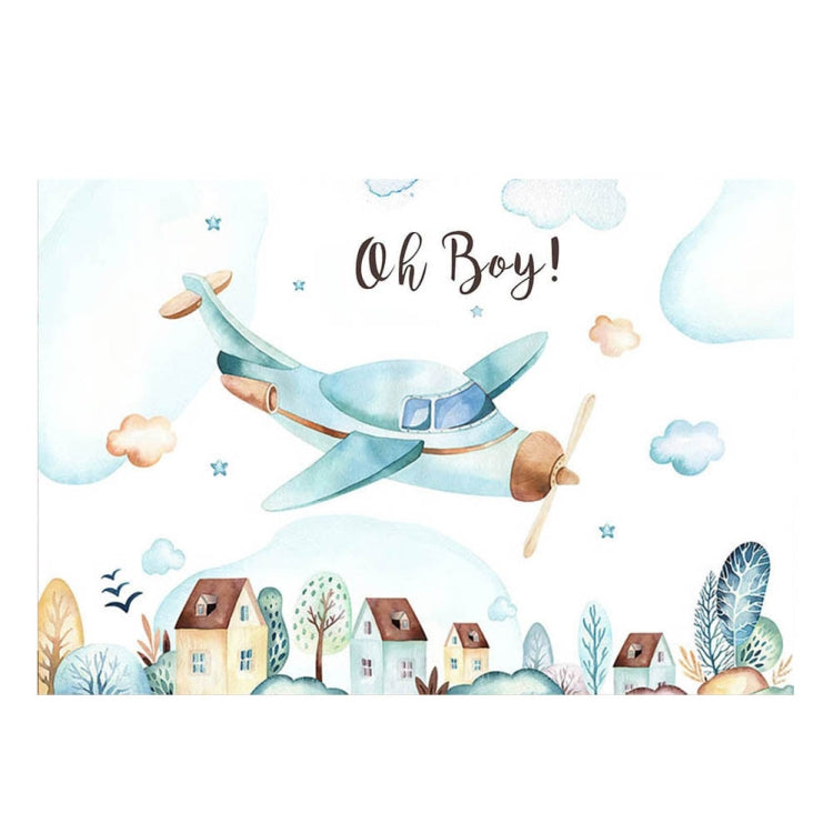 Aircraft Theme Birthday Background Cloth Party Decoration Photography Background My Store