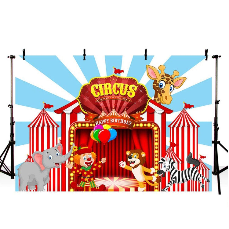 Circus Backdrop Carnival  Party Decorations Banner For Birthday My Store