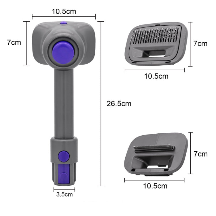 For Dyson V6 V7 V8 V10 V11 Vacuum Cleaner Pet Hair Suction Head Reluova