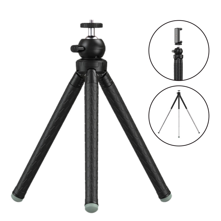 APEXEL APL-JJ09 Mobile Selfie Live Streaming Portable Stretch Telephoto Tripod Reluova