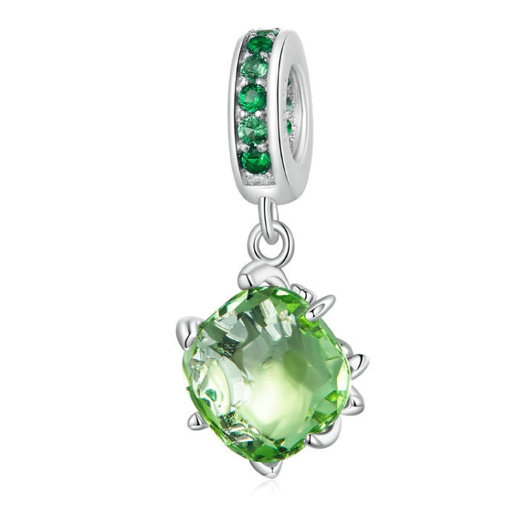 S925 Sterling Silver Green Tree Life DIY Pendant Bracelet Accessories