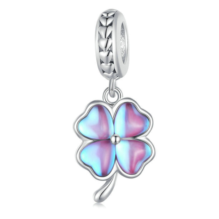 S925 Sterling Silver Symphony Lucky Clover Pendant DIY Bracelet Accessories