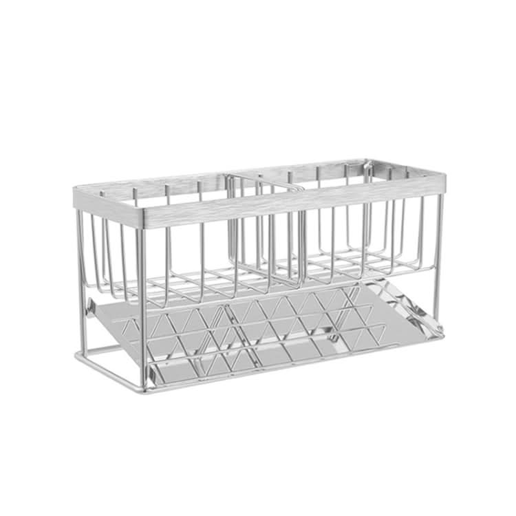 Stainless Steel Sponge Drainer Rack Multifunctional Storage Shelf - Reluova