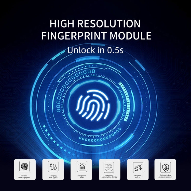 Intelligent Fingerprint Drawer Lock My Store