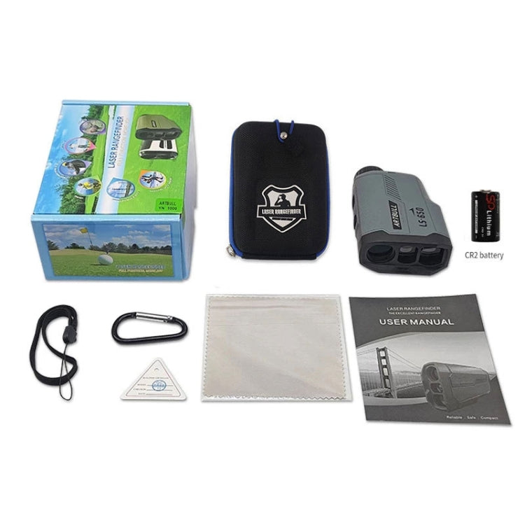 ARTBULL LS-650 Outdoor Golf Laser Rangefinder 650m Altimeter Telescope Reluova