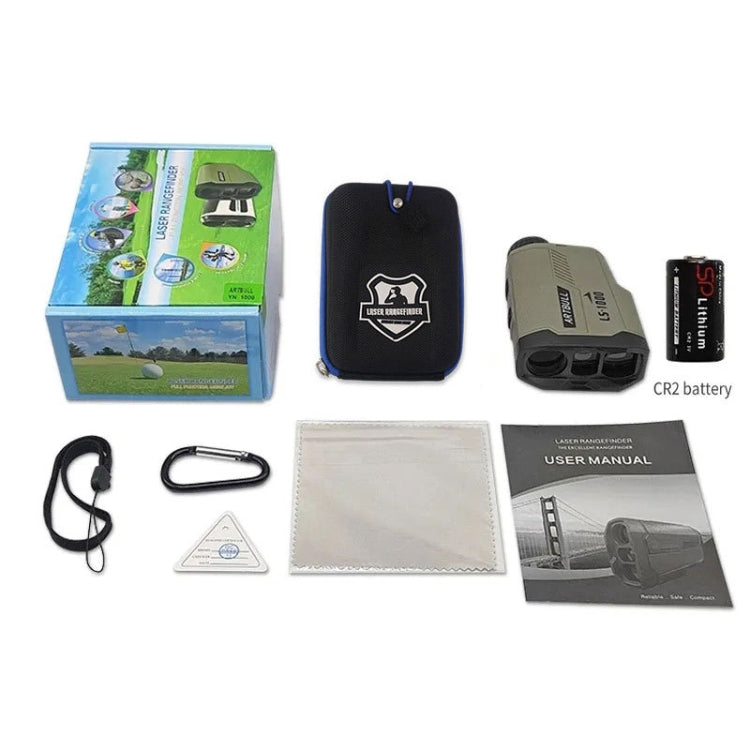 ARBULL LS-1000 Golf Rangefinder Outdoor Altimeter Goniometer Telescope Reluova